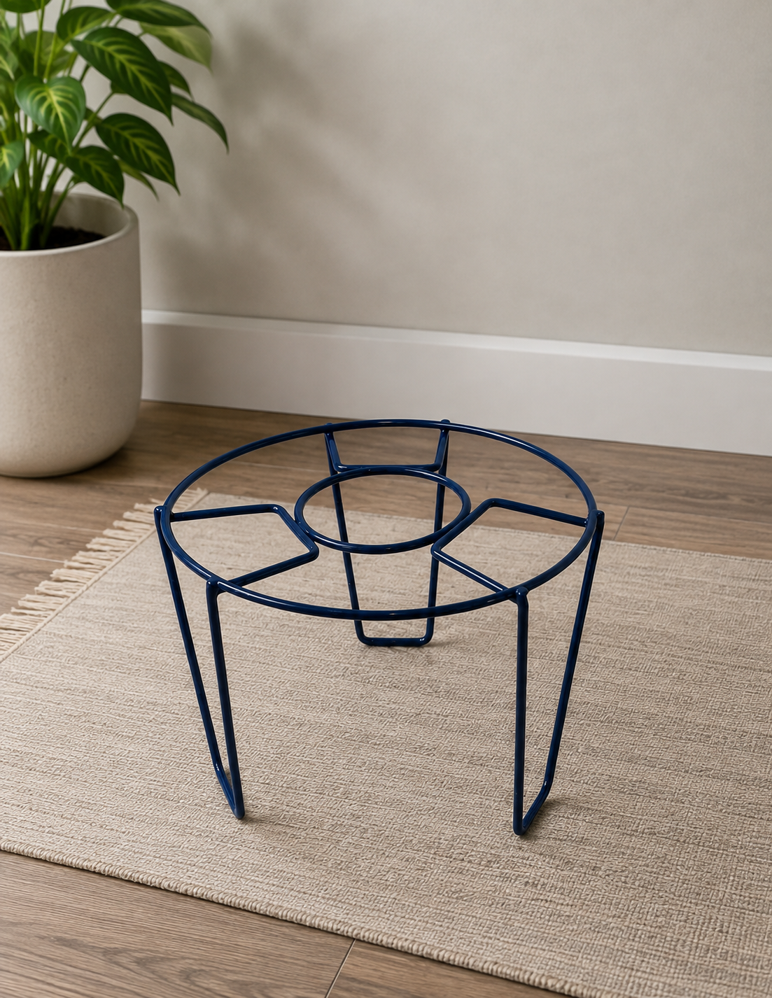 Round Pot Stand for Indoor & Outdoor Use