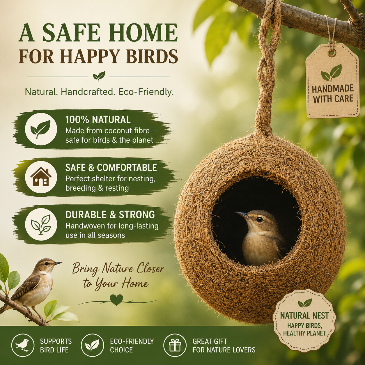 A safe home for happy birds001