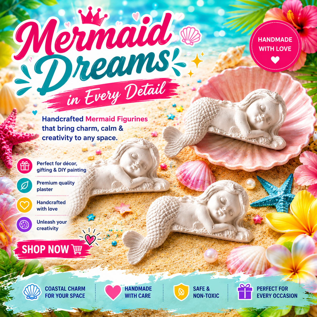  Mermaid Figurines 002